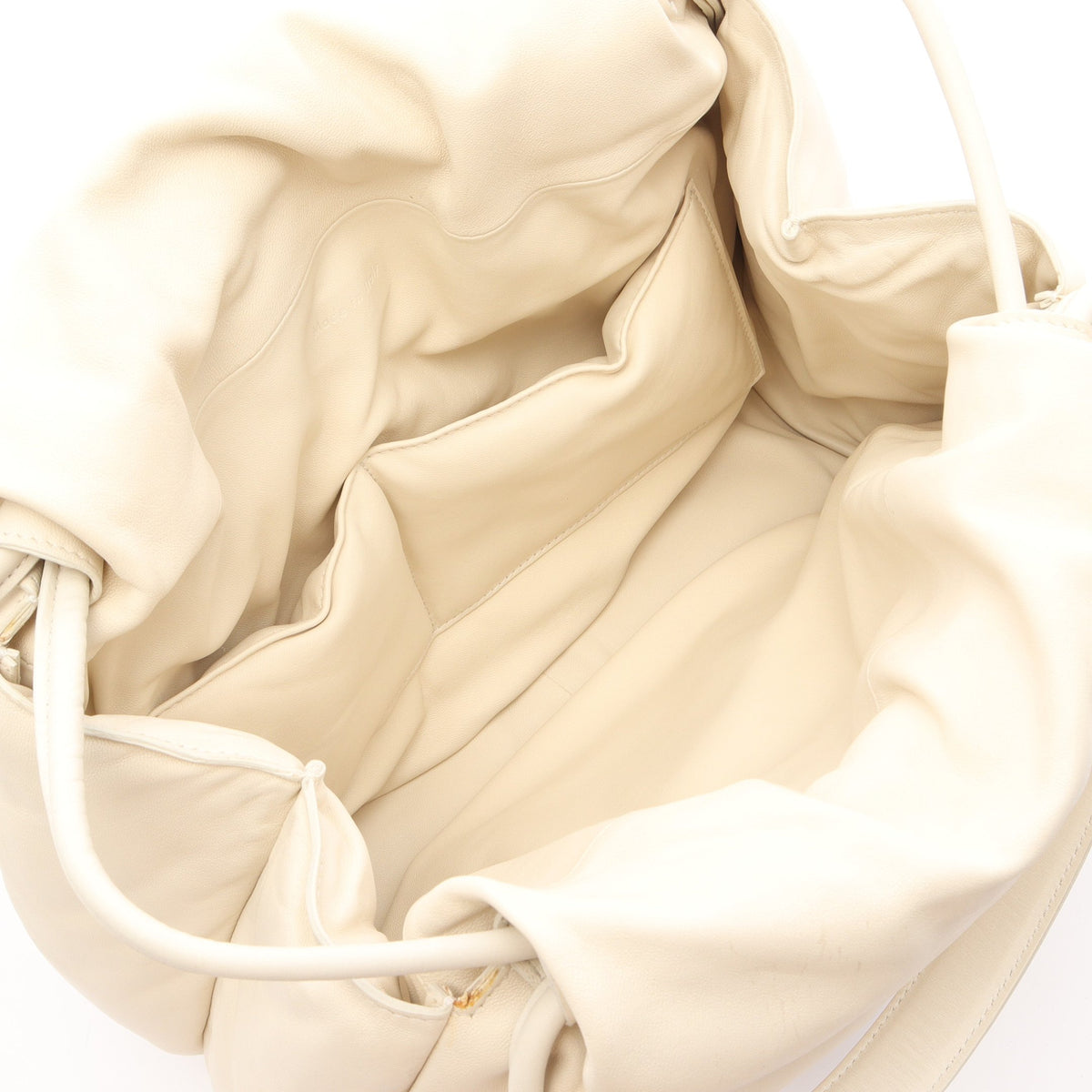 Pillow Bag ショルダーバッグ レザー オフホワイト セリーヌ バッグ CELINE