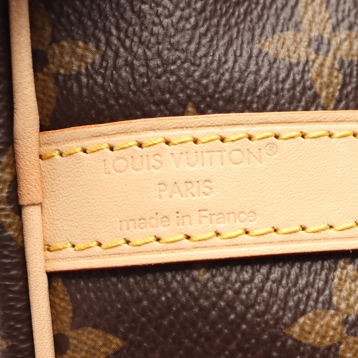 スピーディ バンドリエール30 モノグラム 2WAY ハンドバッグ PVC レザー ブラウン ルイヴィトン バッグ LOUIS VUITTON