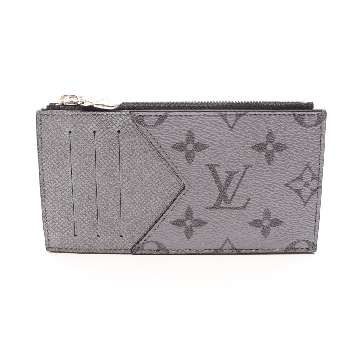 コインカードホルダー タイガラマ コインケース PVC レザー シルバー ルイヴィトン 財布・小物 LOUIS VUITTON