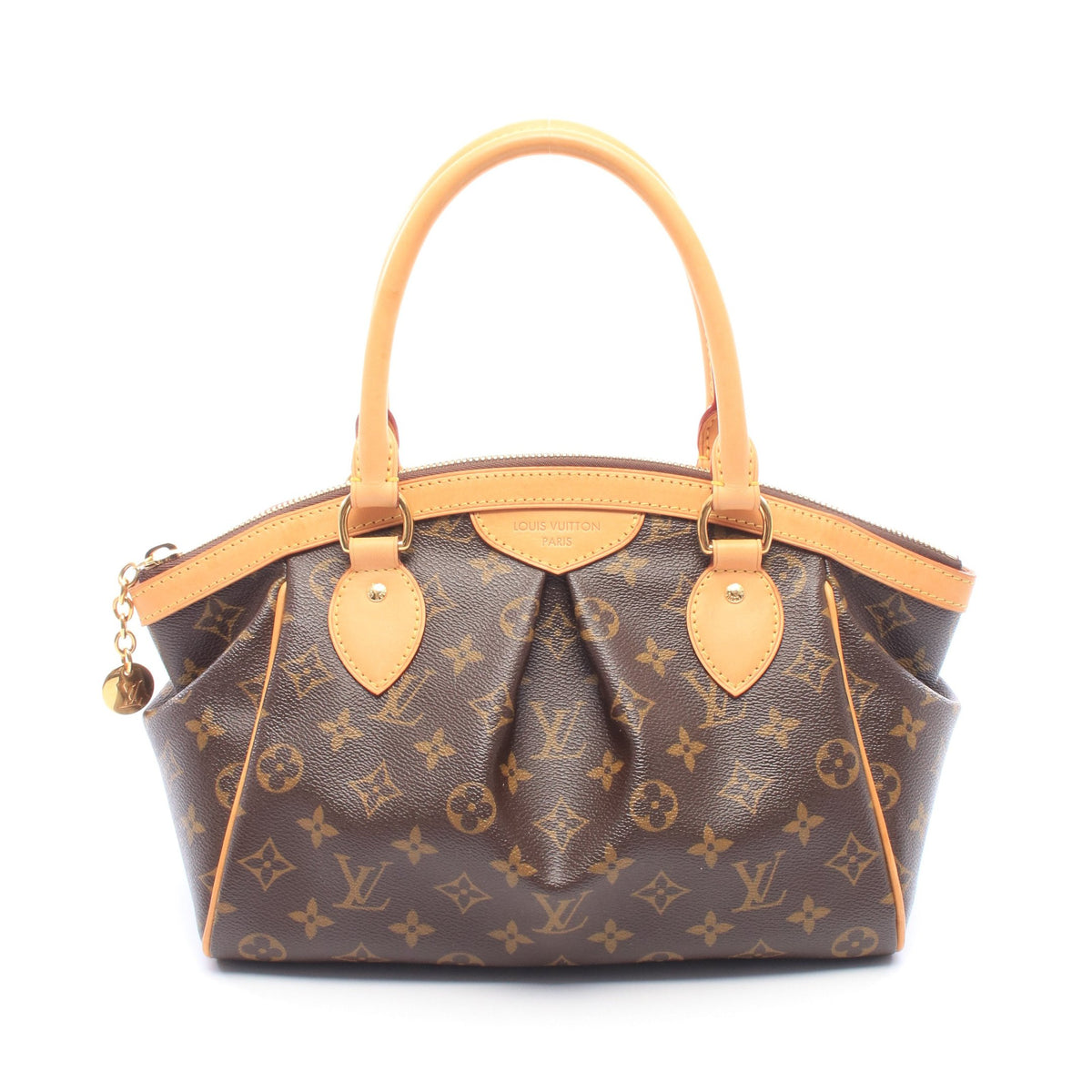 ティヴォリPM モノグラム ハンドバッグ PVC レザー ブラウン ルイヴィトン バッグ LOUIS VUITTON