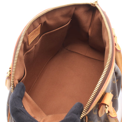 ティヴォリPM モノグラム ハンドバッグ PVC レザー ブラウン ルイヴィトン バッグ LOUIS VUITTON