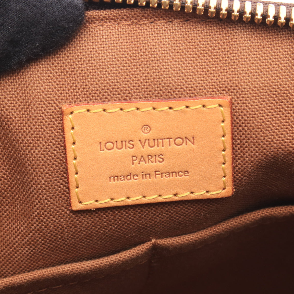 ティヴォリPM モノグラム ハンドバッグ PVC レザー ブラウン ルイヴィトン バッグ LOUIS VUITTON