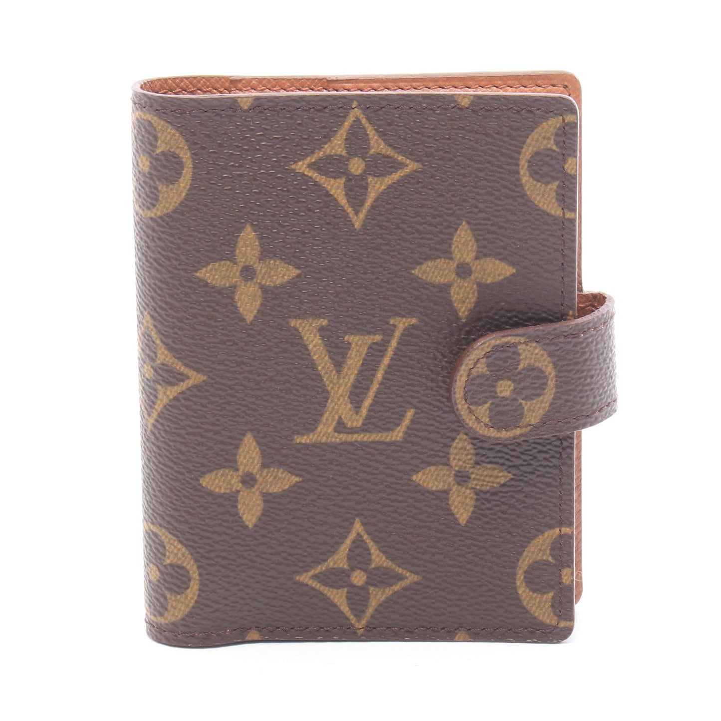 アジェンダ ミニ モノグラム 手帳カバー PVC ブラウン ルイヴィトン 財布・小物 LOUIS VUITTON