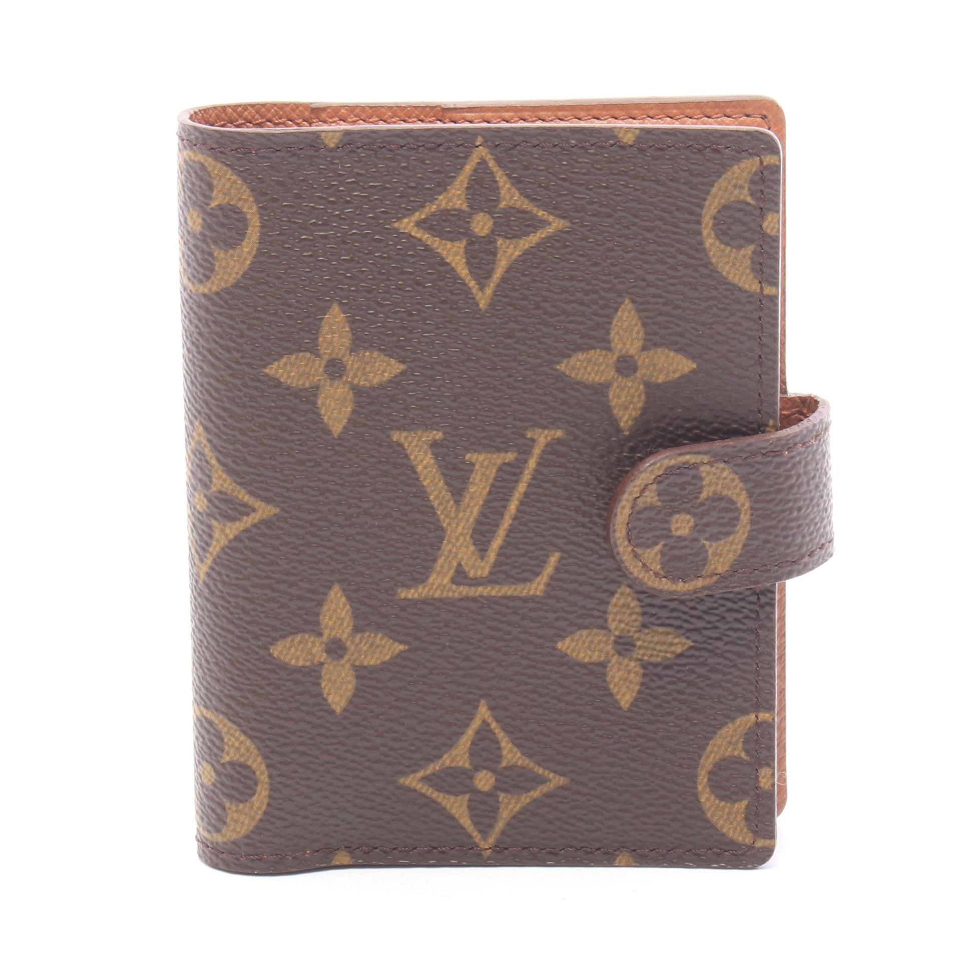 アジェンダ ミニ モノグラム 手帳カバー PVC ブラウン ルイヴィトン 財布・小物 LOUIS VUITTON
