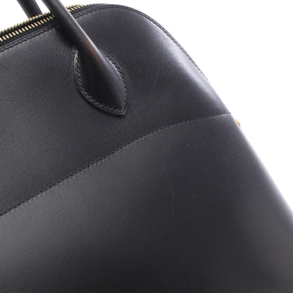 ボリード31 2WAY ハンドバッグ ボックスカーフ ブラック ゴールド金具 □F刻印 エルメス