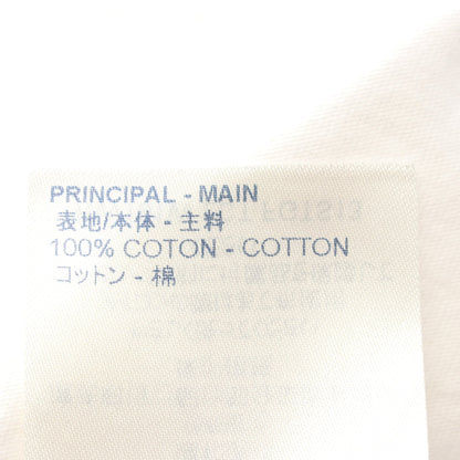 ネックチェーン ミラーロゴ 半袖Tシャツ コットン ホワイト ルイヴィトン