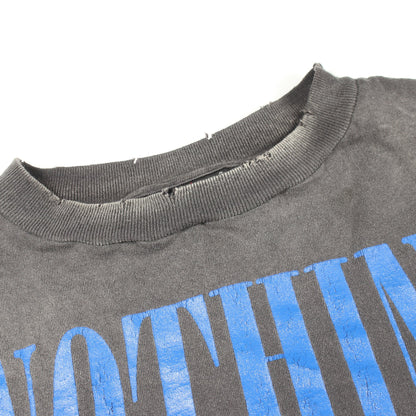 SAINT MICHAEL × Kosuke Kawamura NOTHNG IMP ヴィンテージ加工 長袖Tシャツ コットン グレー セント マイケル