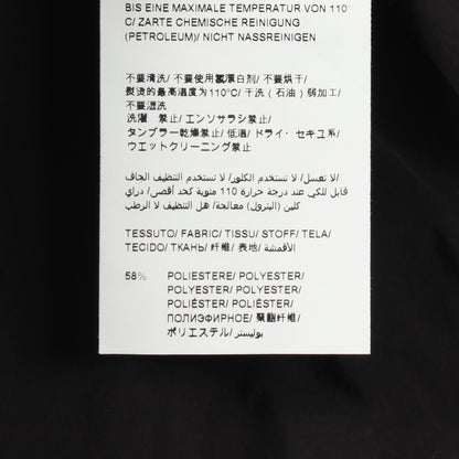 LAURA ラウラ MA-1 ブルゾン コットン ナイロン ブラック タトラス