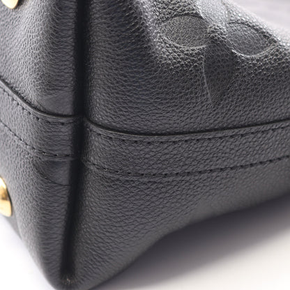 キャリーオール ジップ NM PM モノグラム アンプラント ノワール ショルダーバッグ レザー ブラック ルイヴィトン バッグ LOUIS VUITTON