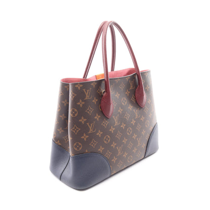 フランドリン モノグラム ネイビー モーヴ 2WAY ハンドバッグ PVC レザー ブラウン ネイビー ボルドー ルイヴィトン バッグ LOUIS VUITTON