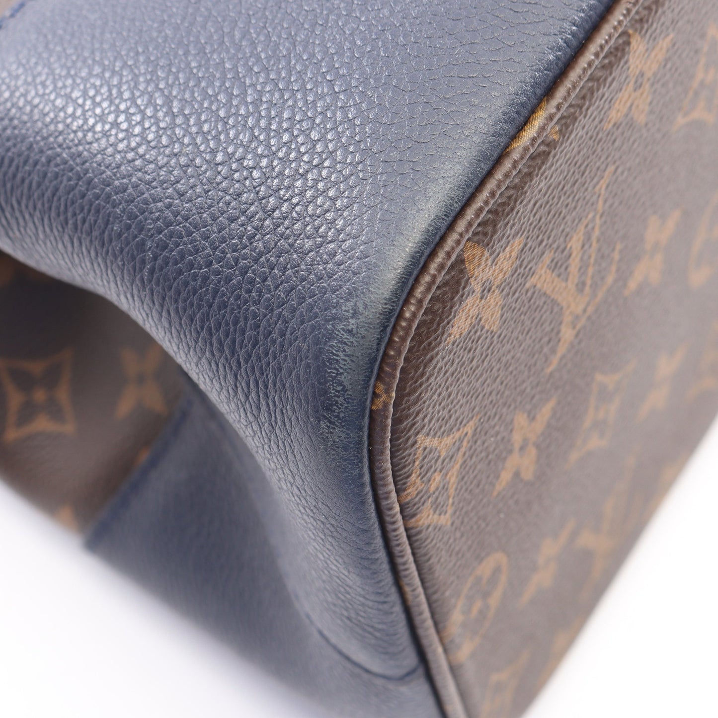 フランドリン モノグラム ネイビー モーヴ 2WAY ハンドバッグ PVC レザー ブラウン ネイビー ボルドー ルイヴィトン バッグ LOUIS VUITTON