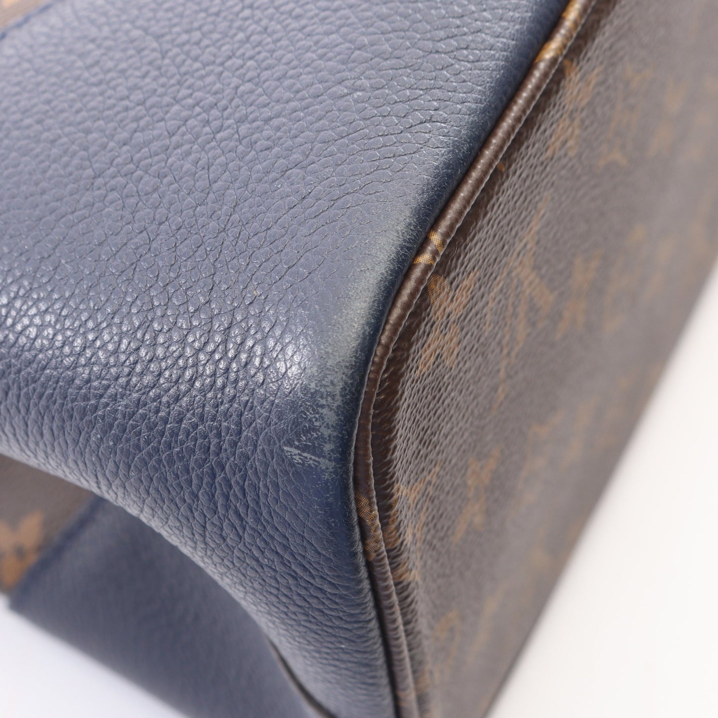 フランドリン モノグラム ネイビー モーヴ 2WAY ハンドバッグ PVC レザー ブラウン ネイビー ボルドー ルイヴィトン バッグ LOUIS VUITTON