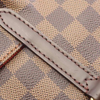 トータリーMM ダミエエベヌ ショルダーバッグ トートバッグ PVC レザー ブラウン ルイヴィトン バッグ LOUIS VUITTON