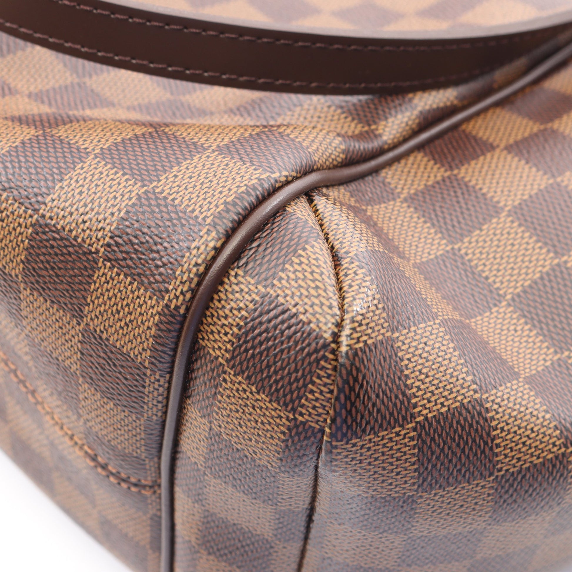 トータリーMM ダミエエベヌ ショルダーバッグ トートバッグ PVC レザー ブラウン ルイヴィトン バッグ LOUIS VUITTON