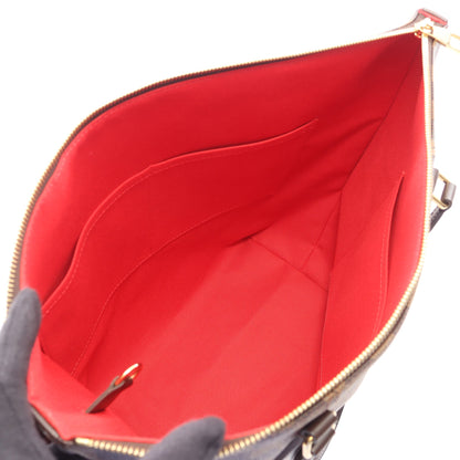 トータリーMM ダミエエベヌ ショルダーバッグ トートバッグ PVC レザー ブラウン ルイヴィトン バッグ LOUIS VUITTON