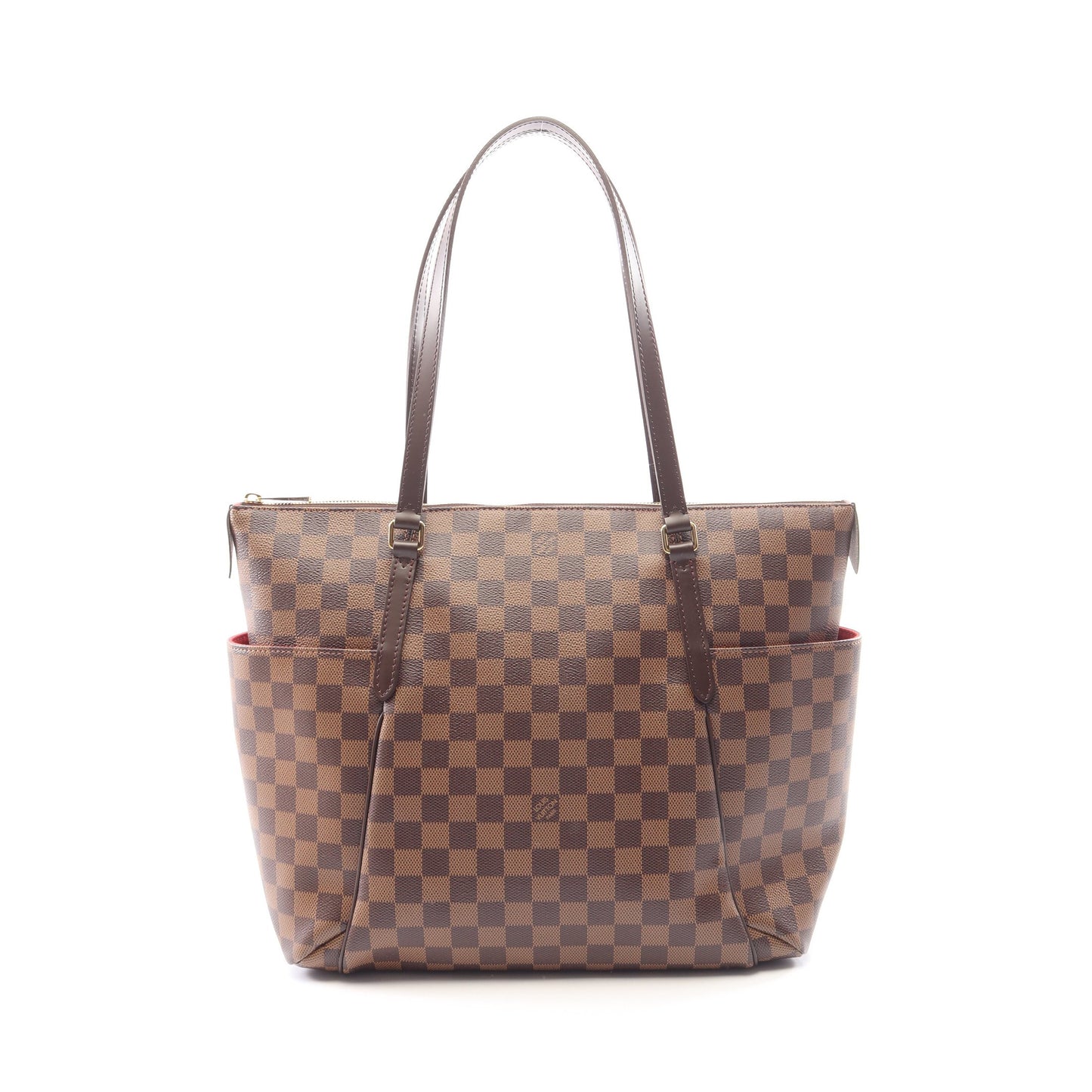 トータリーMM ダミエエベヌ ショルダーバッグ トートバッグ PVC レザー ブラウン ルイヴィトン バッグ LOUIS VUITTON