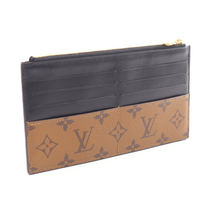 スリム パース モノグラムリバース 長財布 PVC レザー ブラウン ブラック ルイヴィトン 財布・小物 LOUIS VUITTON