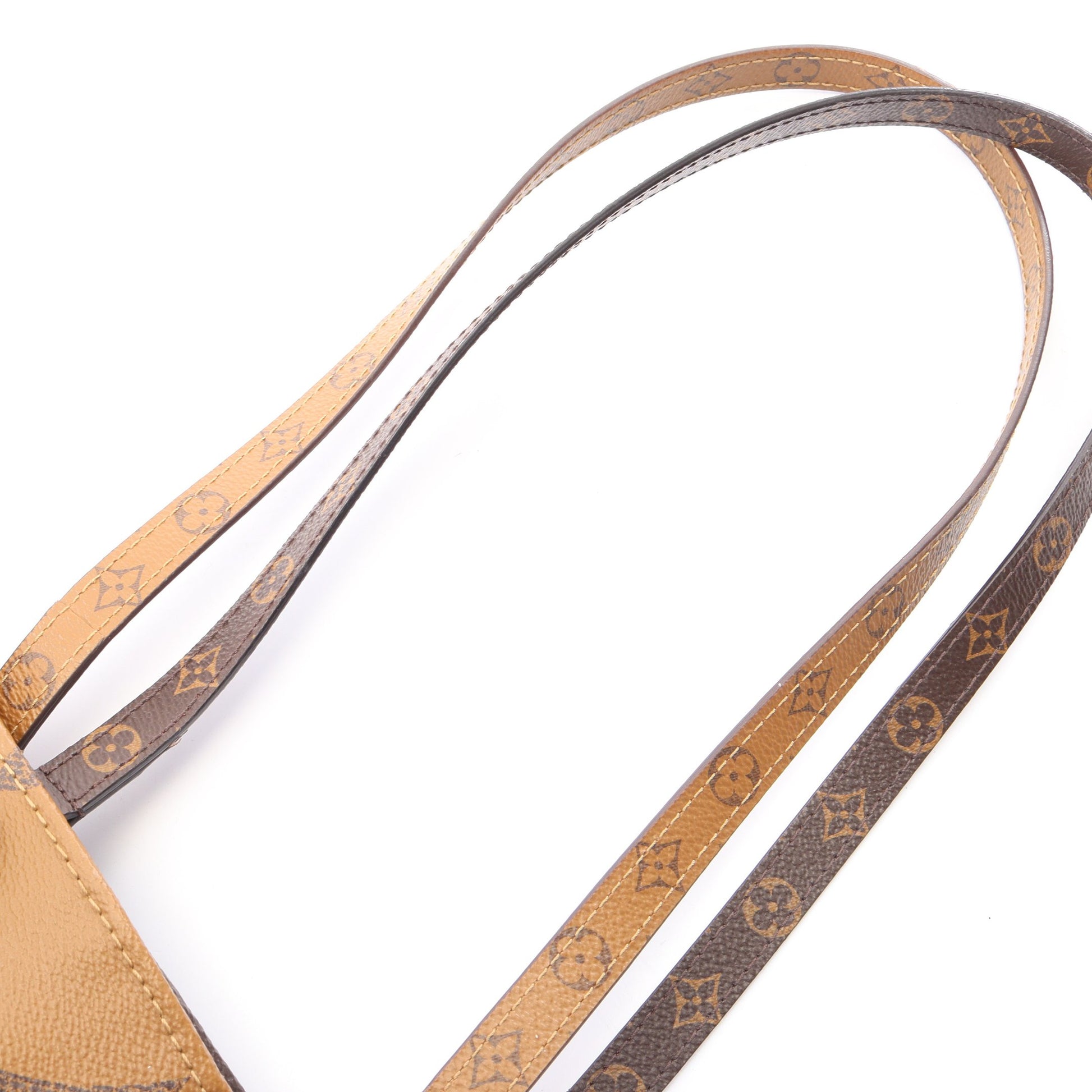 オンザゴーGM モノグラムジャイアント リバース 2WAY ショルダーバッグ トートバッグ PVC ブラウン ベージュ ルイヴィトン バッグ LOUIS VUITTON