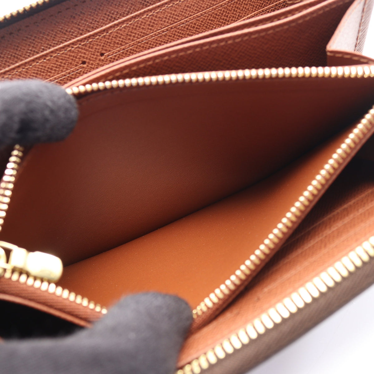 ジッピーウォレット モノグラム ラウンドファスナー長財布 PVC ブラウン ルイヴィトン 財布・小物 LOUIS VUITTON