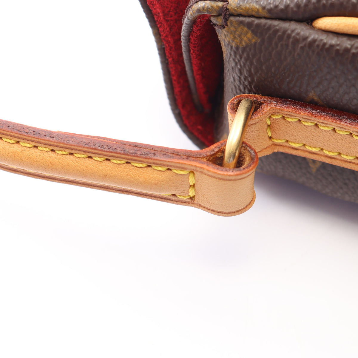 レシタル モノグラム ハンドバッグ PVC レザー ブラウン ルイヴィトン バッグ LOUIS VUITTON
