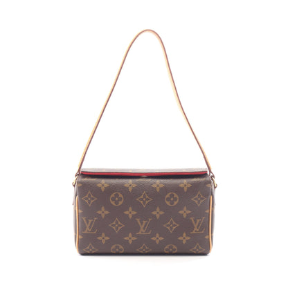 レシタル モノグラム ハンドバッグ PVC レザー ブラウン ルイヴィトン バッグ LOUIS VUITTON