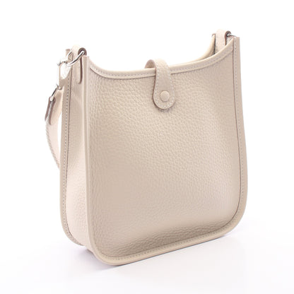 エヴリンTPM アマゾン クレーム ショルダーバッグ トリヨンクレマンス アイボリー シルバー金具 G刻印 エルメス バッグ HERMES