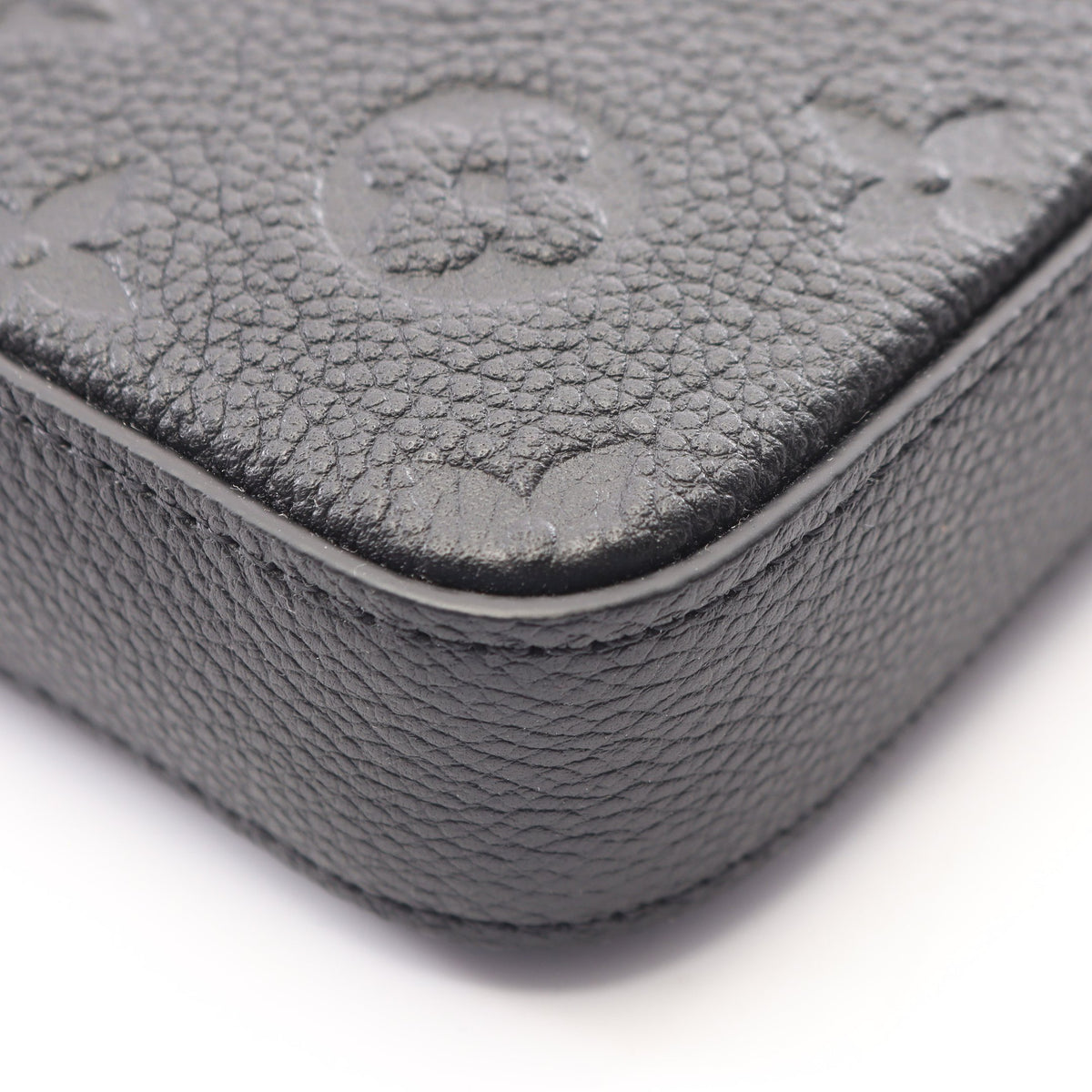 ポシェット フェリシー モノグラムアンプラント ノワール チェーンウォレット レザー ブラック ルイヴィトン バッグ LOUIS VUITTON