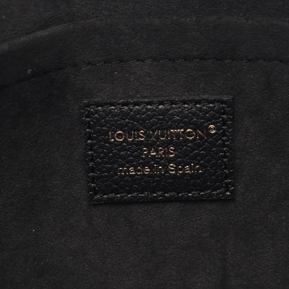 ポシェット フェリシー モノグラムアンプラント ノワール チェーンウォレット レザー ブラック ルイヴィトン バッグ LOUIS VUITTON