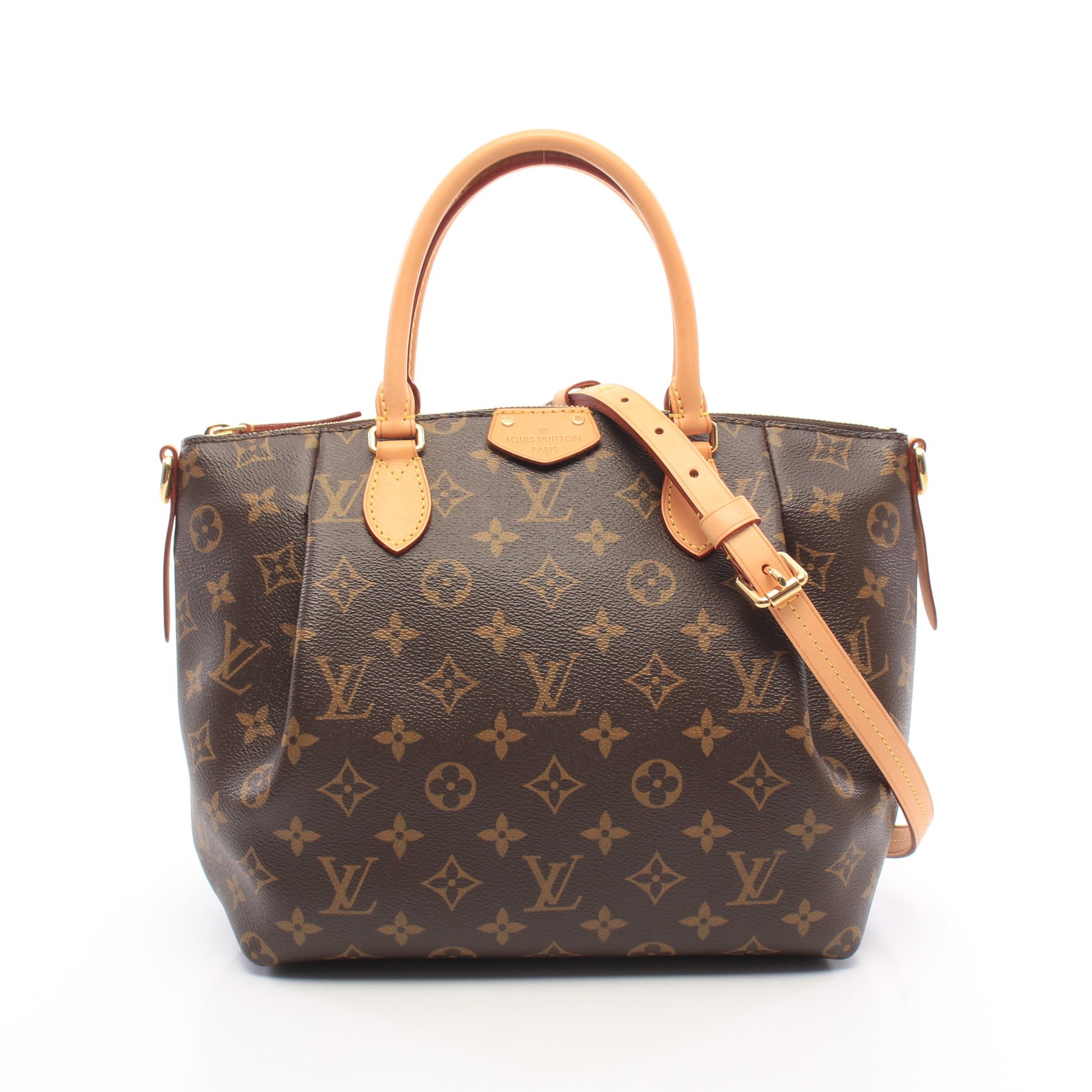 テュレンPM モノグラム 2WAY ハンドバッグ PVC レザー ブラウン ルイヴィトン バッグ LOUIS VUITTON