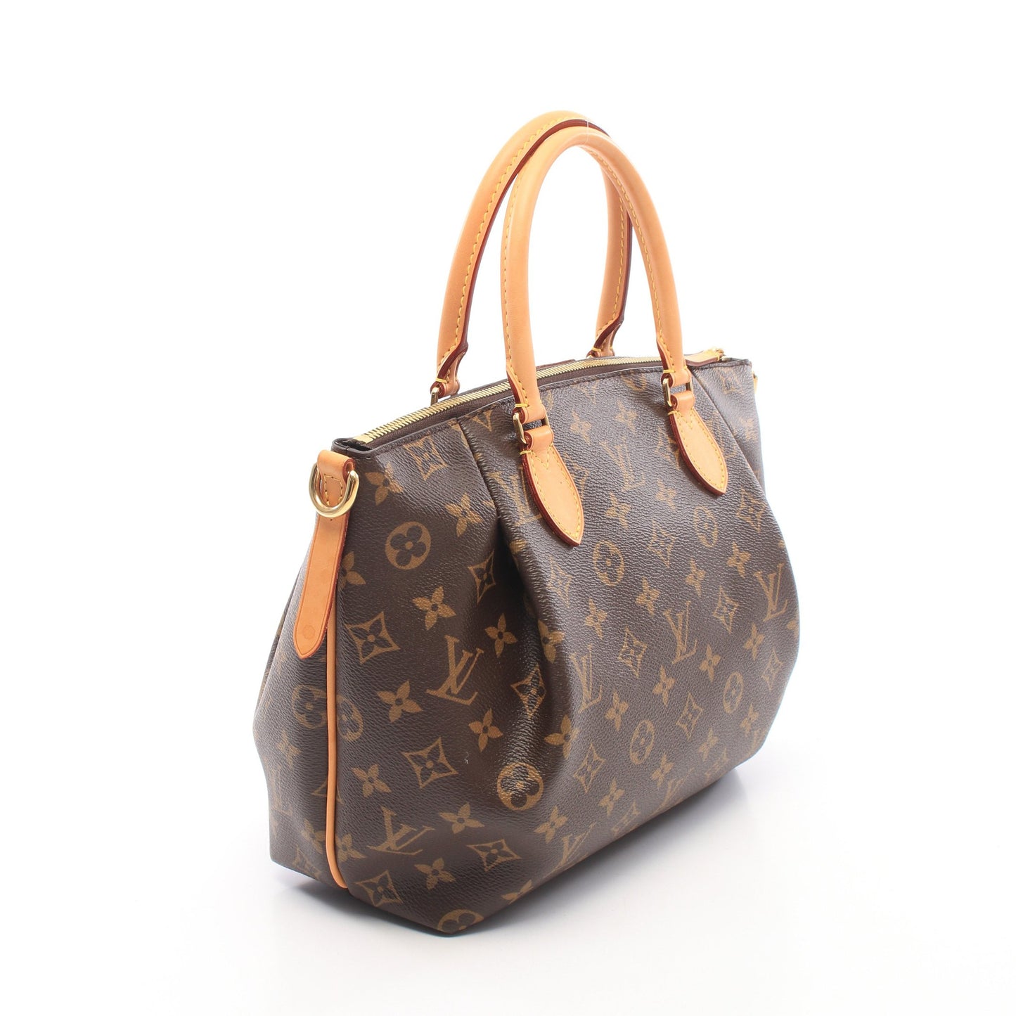 テュレンPM モノグラム 2WAY ハンドバッグ PVC レザー ブラウン ルイヴィトン バッグ LOUIS VUITTON