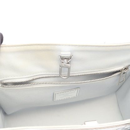 オンザゴーPM モノグラムミロワール アルジャン 2WAY ハンドバッグ PVC シルバー ルイヴィトン バッグ LOUIS VUITTON
