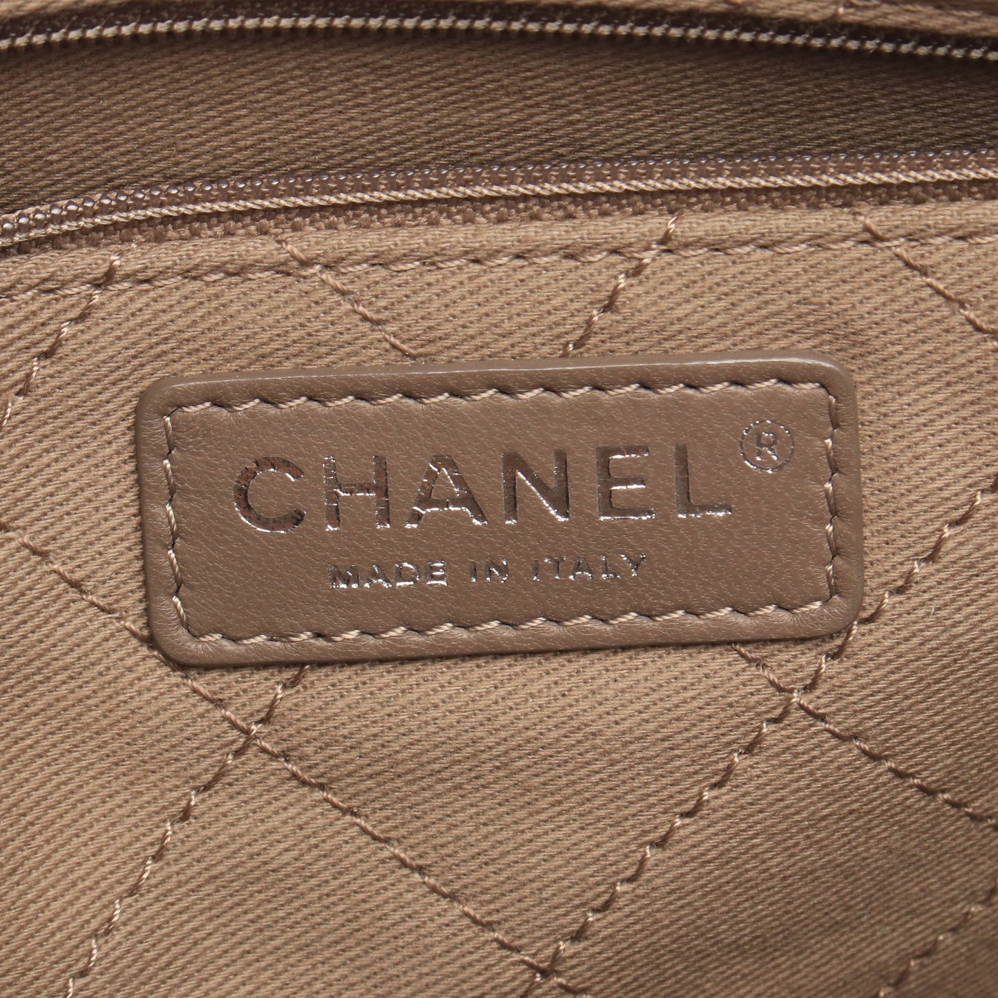 マトラッセ 2WAY ショルダーバッグ キャビアスキン ブラウン シルバー金具 シャネル バッグ CHANEL