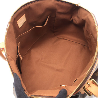 ティヴォリGM モノグラム ハンドバッグ PVC レザー ブラウン ルイヴィトン バッグ LOUIS VUITTON