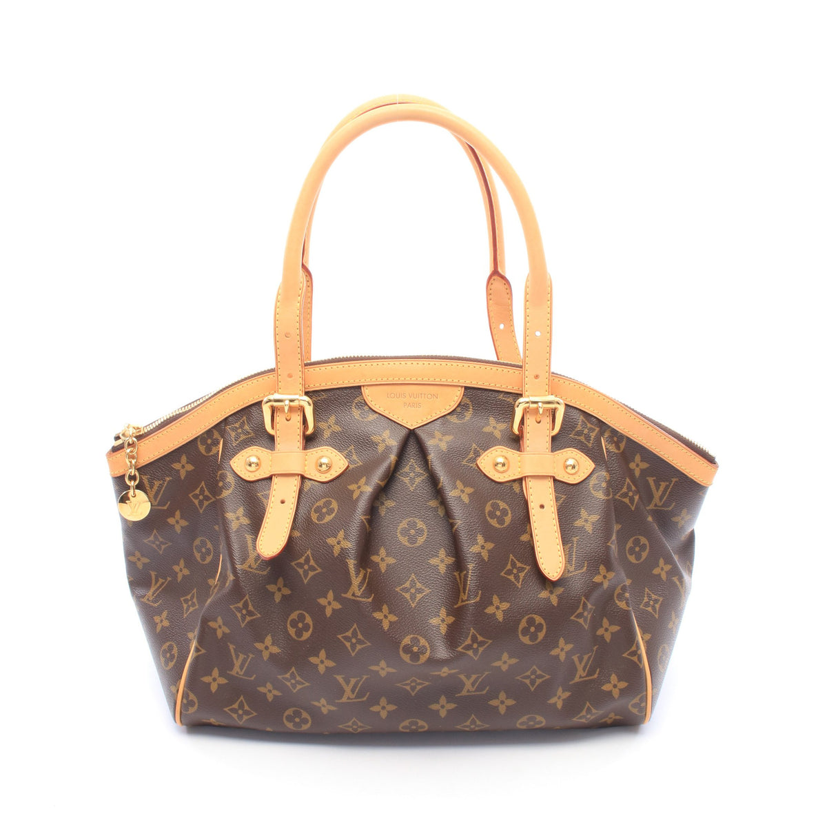 ティヴォリGM モノグラム ハンドバッグ PVC レザー ブラウン ルイヴィトン バッグ LOUIS VUITTON