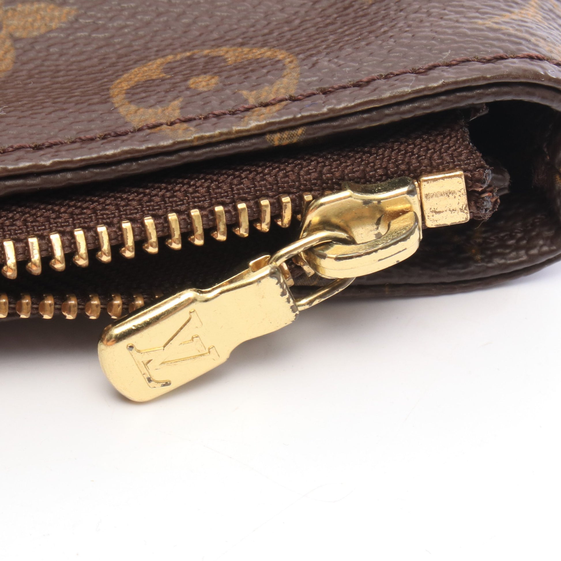 カバメゾ モノグラム ショルダーバッグ トートバッグ PVC レザー ブラウン ルイヴィトン バッグ LOUIS VUITTON