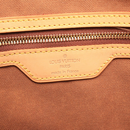 カバメゾ モノグラム ショルダーバッグ トートバッグ PVC レザー ブラウン ルイヴィトン バッグ LOUIS VUITTON