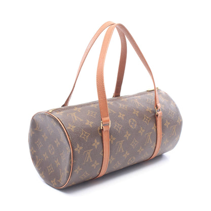 パピヨン30 モノグラム 旧型 ハンドバッグ PVC レザー ブラウン ルイヴィトン バッグ LOUIS VUITTON