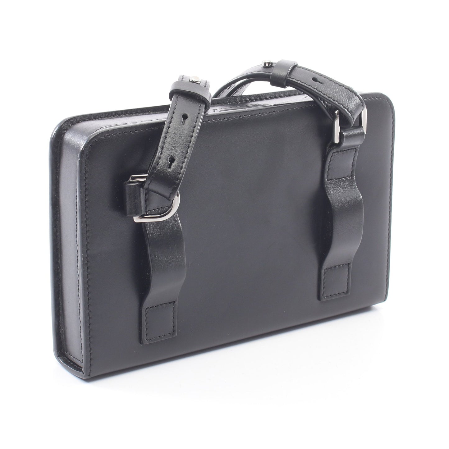 DIAL DIOR ULTRA スモール ショルダーバッグ レザー ブラック ディオール