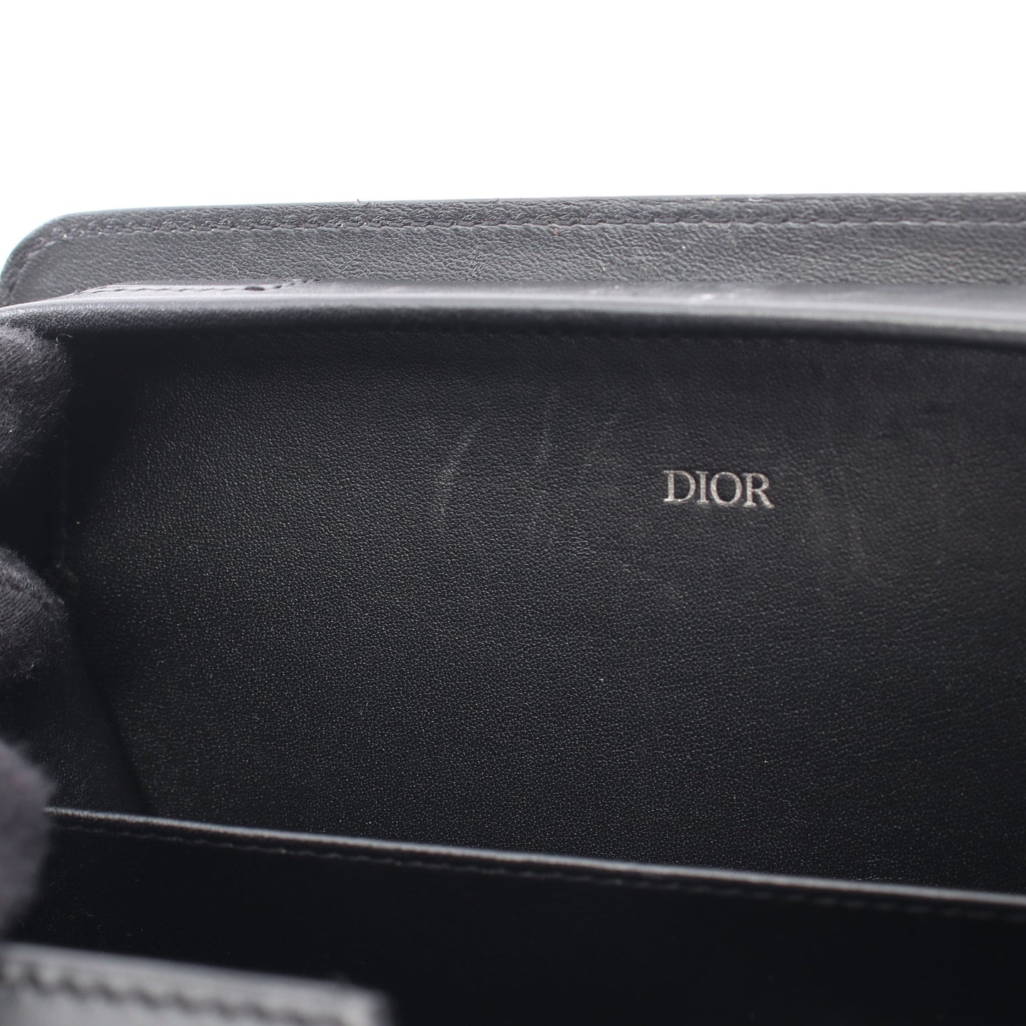 DIAL DIOR ULTRA スモール ショルダーバッグ レザー ブラック ディオール