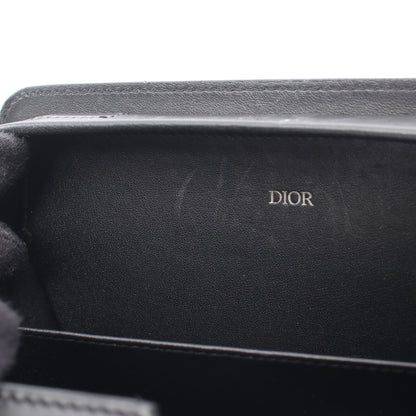 DIAL DIOR ULTRA スモール ショルダーバッグ レザー ブラック ディオール