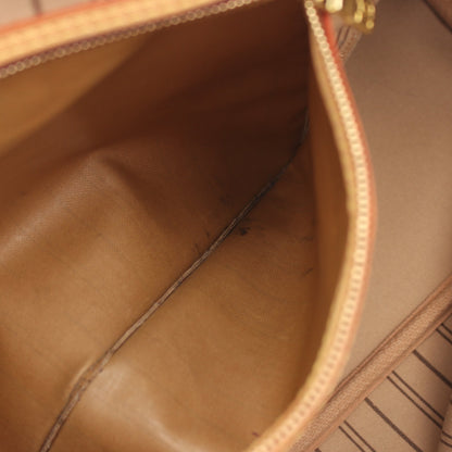 ネヴァーフルMM モノグラム ショルダーバッグ トートバッグ PVC レザー ブラウン ルイヴィトン バッグ LOUIS VUITTON