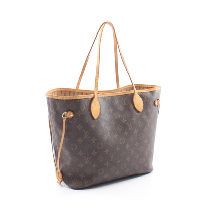 ネヴァーフルMM モノグラム ショルダーバッグ トートバッグ PVC レザー ブラウン ルイヴィトン バッグ LOUIS VUITTON