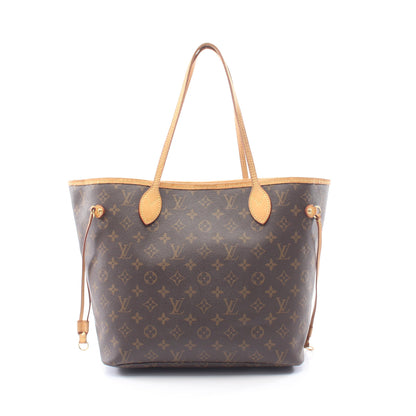 ネヴァーフルMM モノグラム ショルダーバッグ トートバッグ PVC レザー ブラウン ルイヴィトン バッグ LOUIS VUITTON