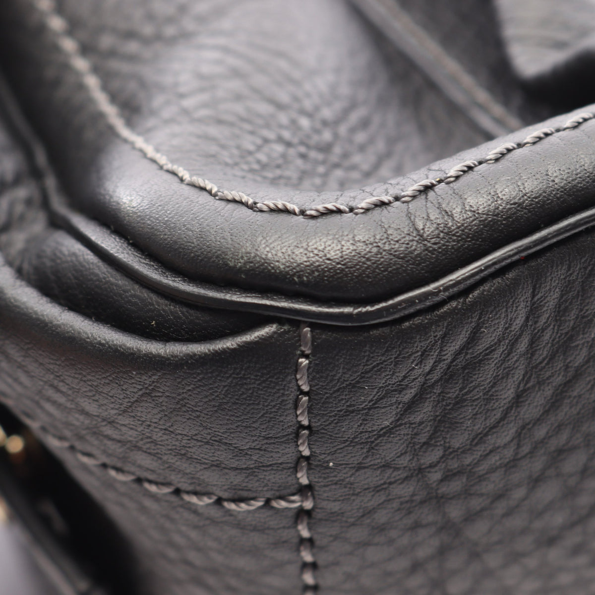 ブギーバッグ ハンドバッグ レザー ブラック セリーヌ バッグ CELINE