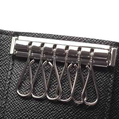 ミュルティクレ6 ダミエグラフィット 6連 キーケース PVC ブラック ルイヴィトン 財布・小物 LOUIS VUITTON