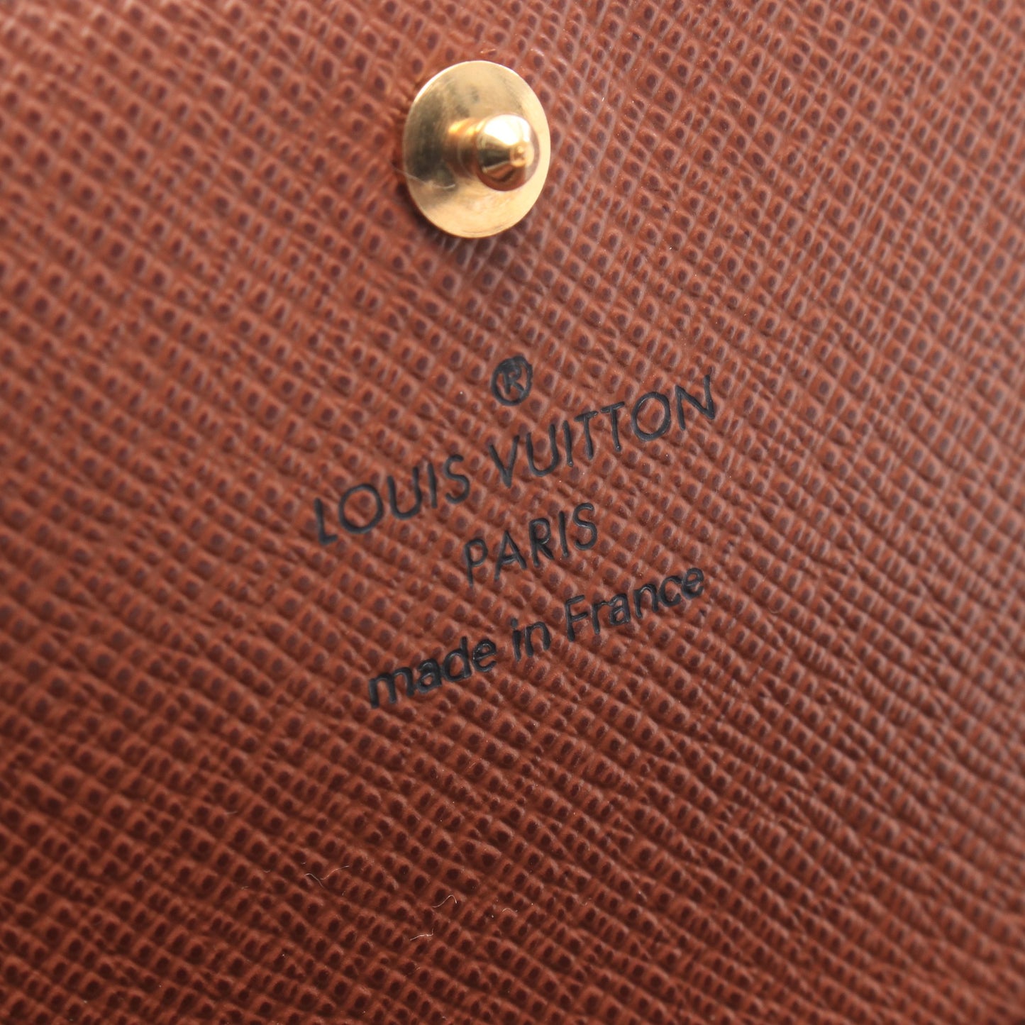 ポルトモネ ビエ トレゾール モノグラム 二つ折り財布 PVC レザー ブラウン ルイヴィトン 財布・小物 LOUIS VUITTON