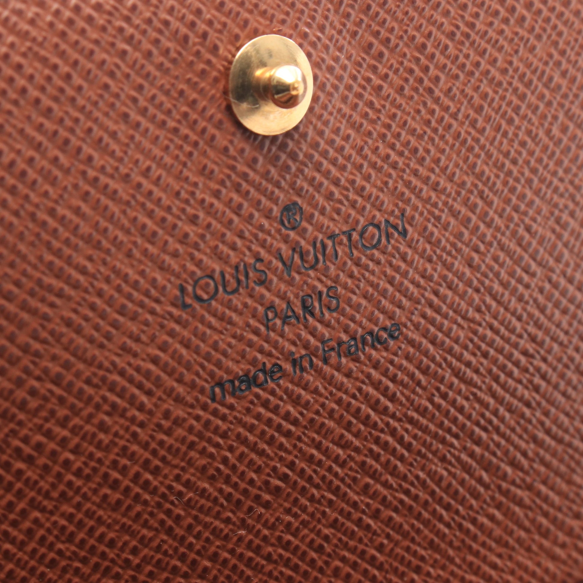 ポルトモネ ビエ トレゾール モノグラム 二つ折り財布 PVC レザー ブラウン ルイヴィトン 財布・小物 LOUIS VUITTON
