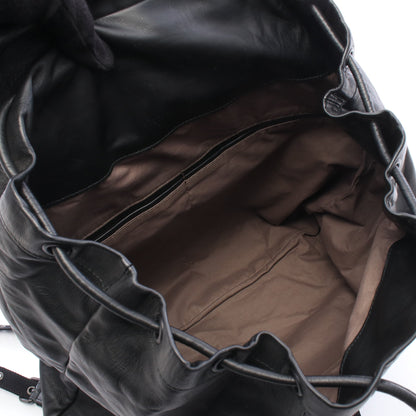 イントレチャート バックパック リュックサック レザー ブラック ボッテガヴェネタ バッグ BOTTEGA VENETA