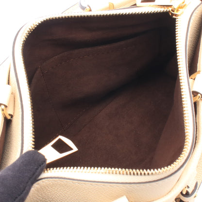 トリアノンPM モノグラムアンプラント クレーム 2WAY ハンドバッグ レザー ライトベージュ ルイヴィトン バッグ LOUIS VUITTON