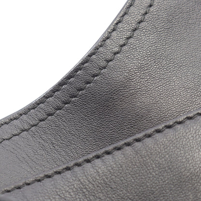イントレチャート ワンショルダーバッグ レザー ブラック ボッテガヴェネタ バッグ BOTTEGA VENETA